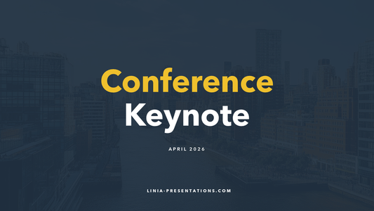 Keynote Speech Template (Black & Yellow)