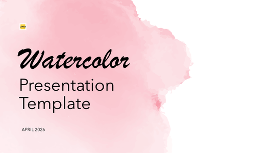 Watercolor PowerPoint Template