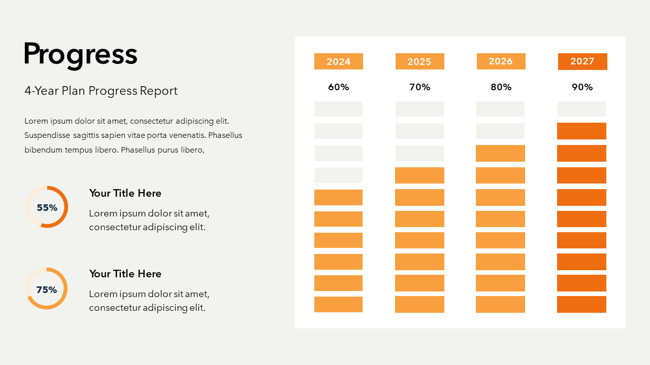 Project Progress Slide