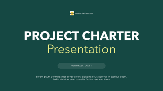 Project Charter Template PPT