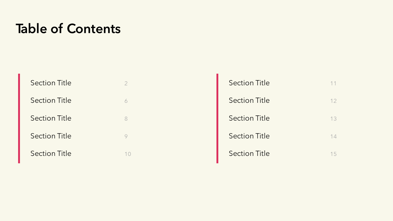 Red PowerPoint Template