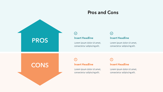 Pros and Cons Slide
