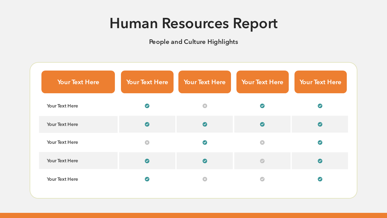 Orange and Black PPT Template
