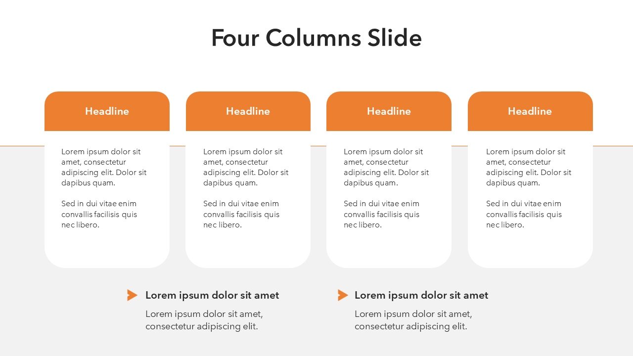 Orange and Black PPT Template