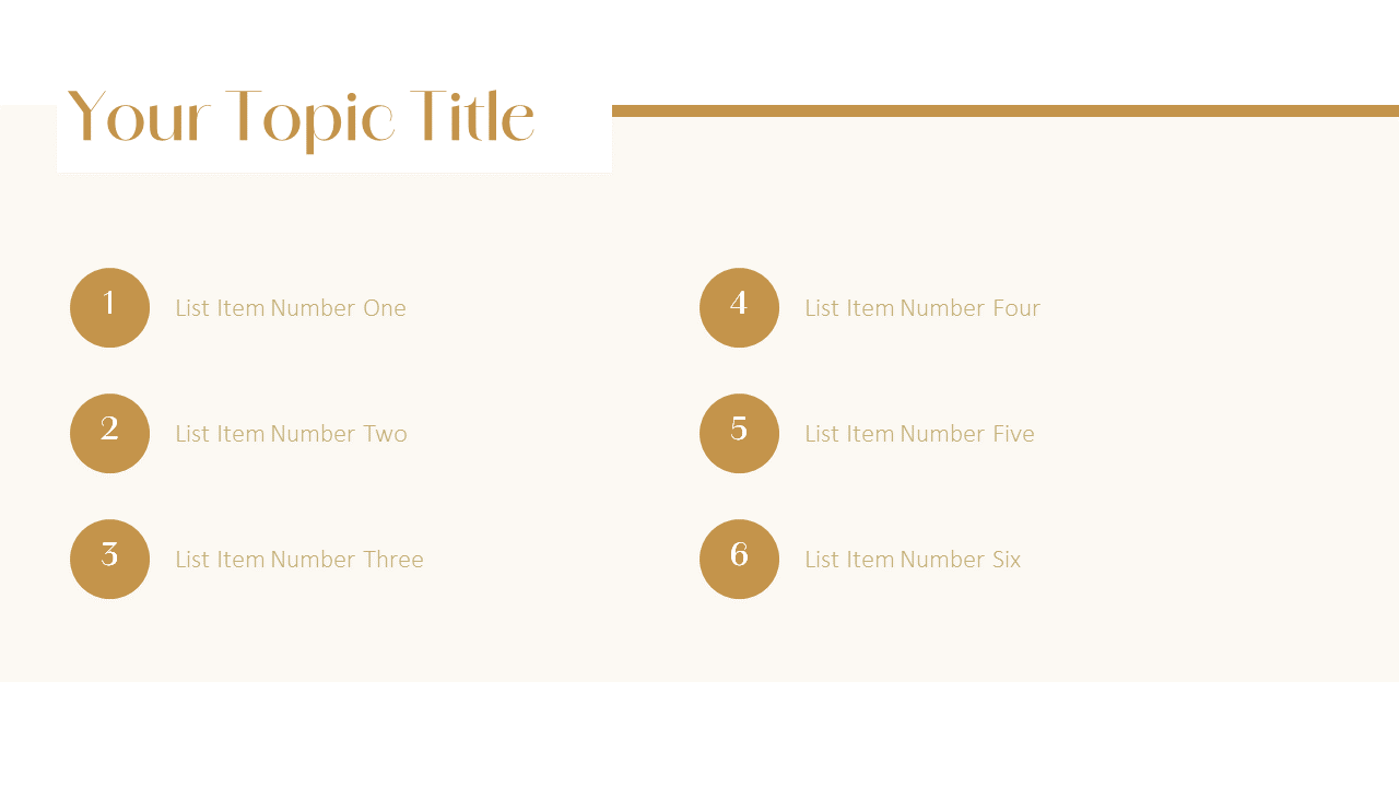 Modern Online Course Template