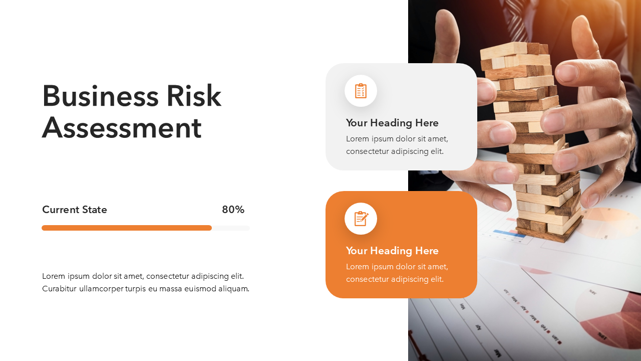 Orange and Black PPT Template