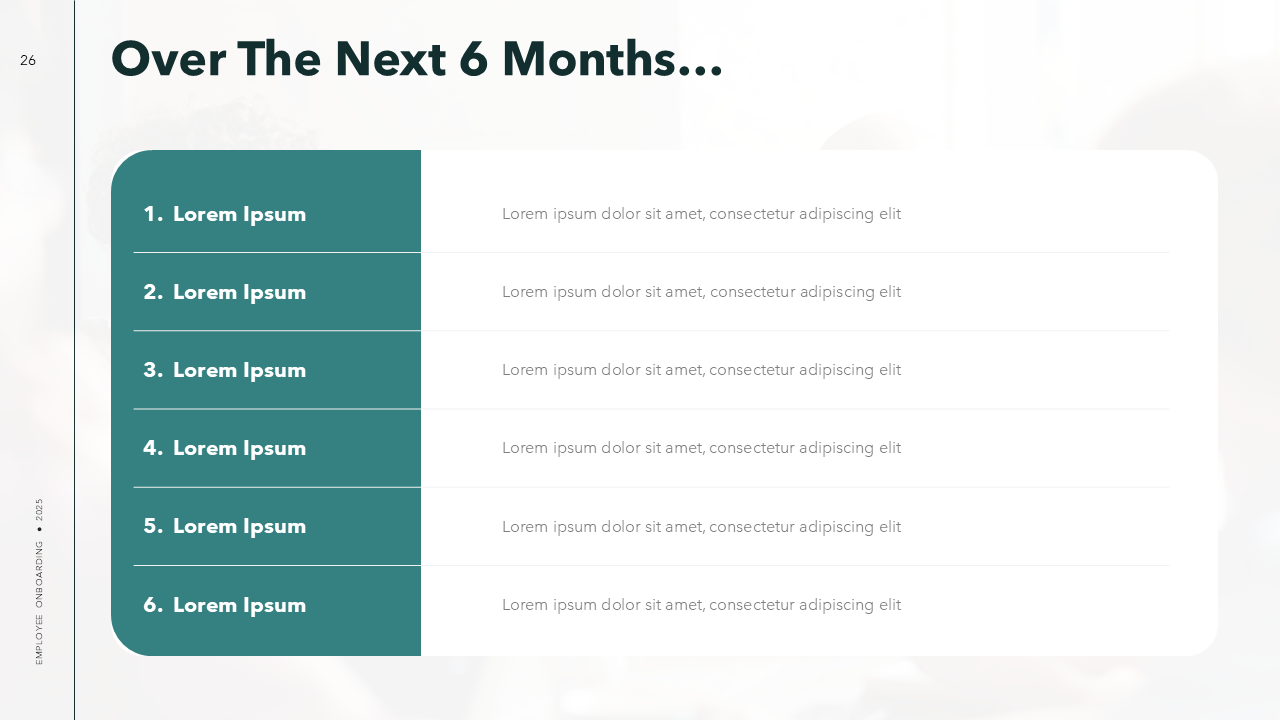 New Employee Onboarding Template
