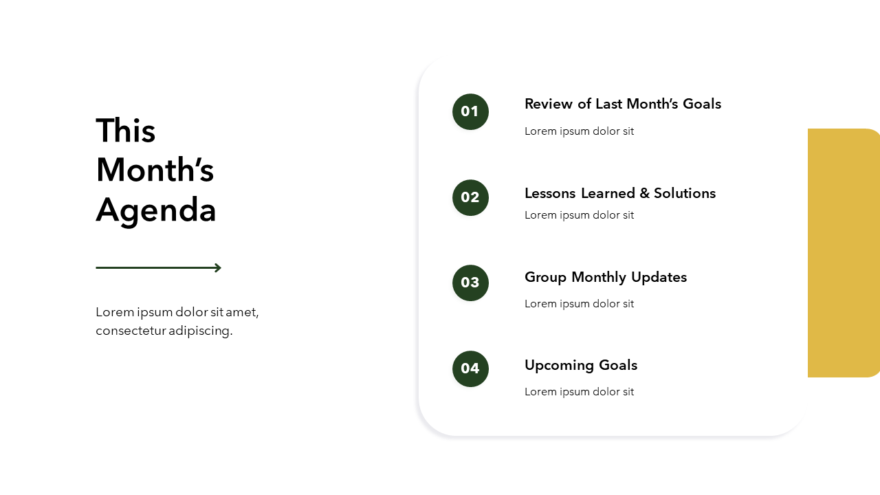 Project Update Template