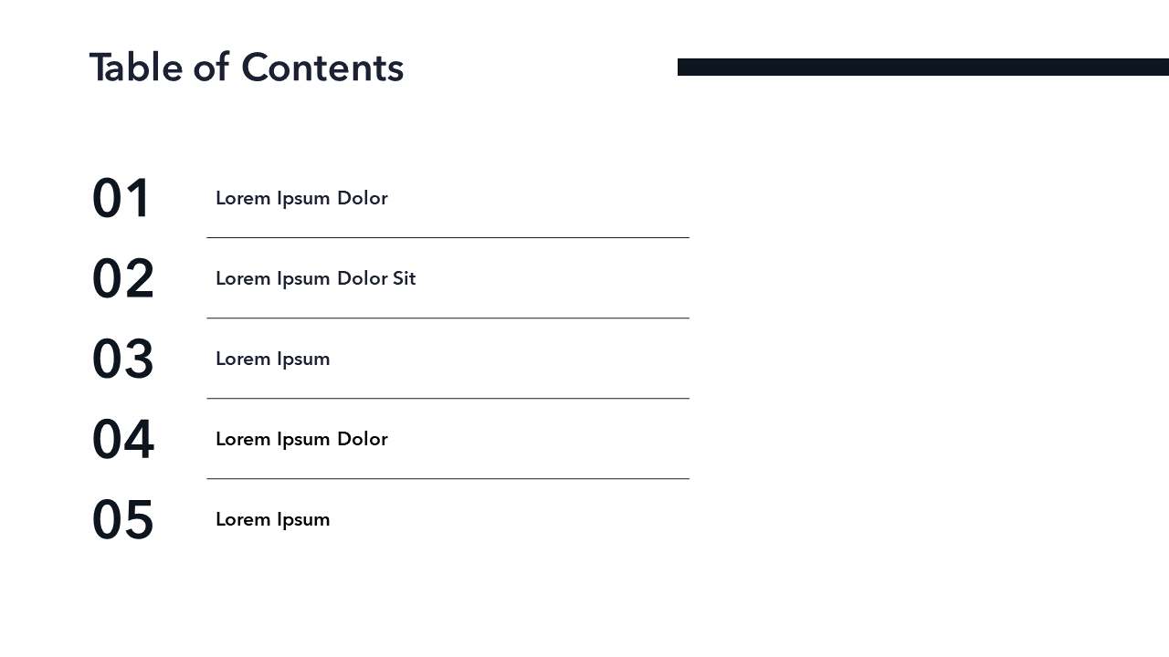 Simple Powerpoint Template