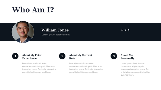 Who Am I Presentation Template