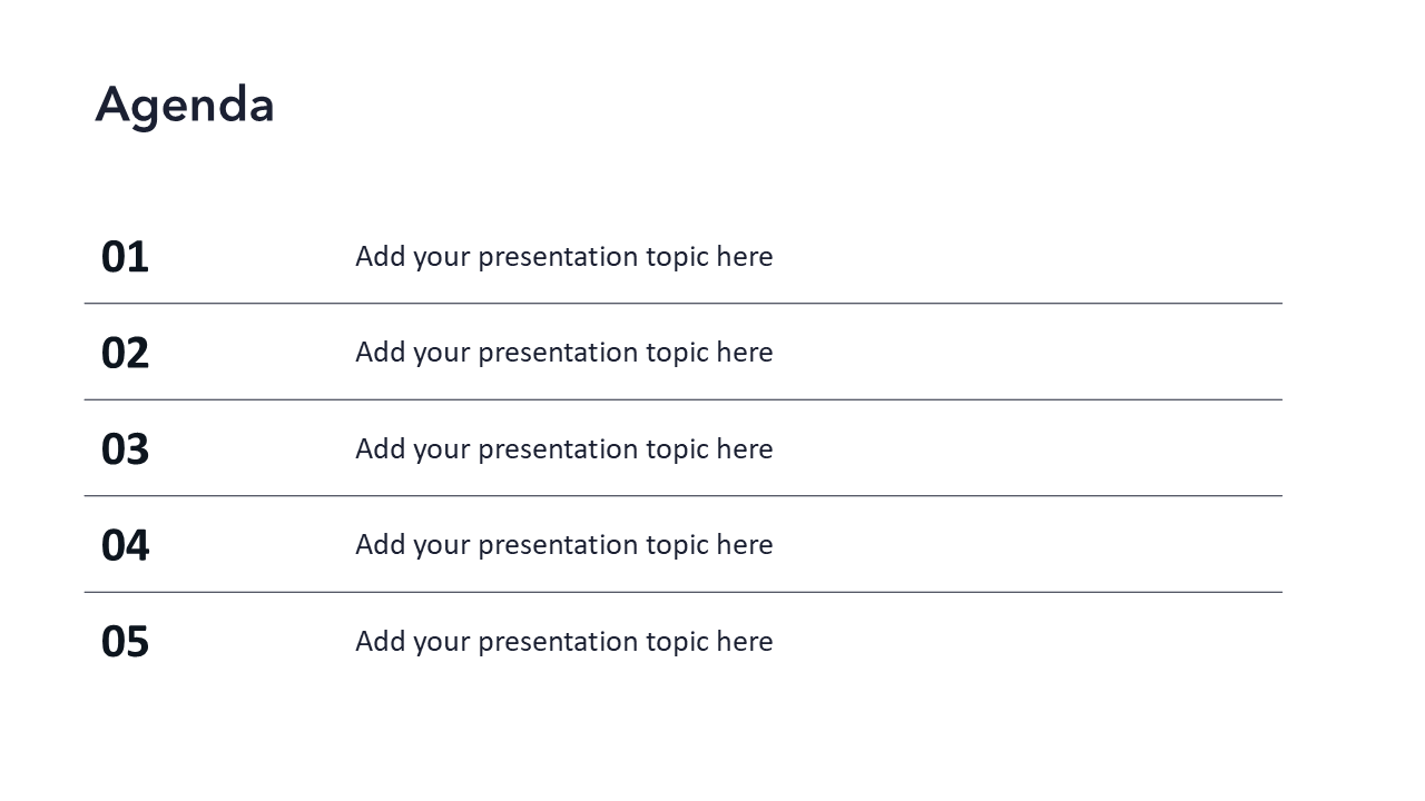 Minimalist PowerPoint Template