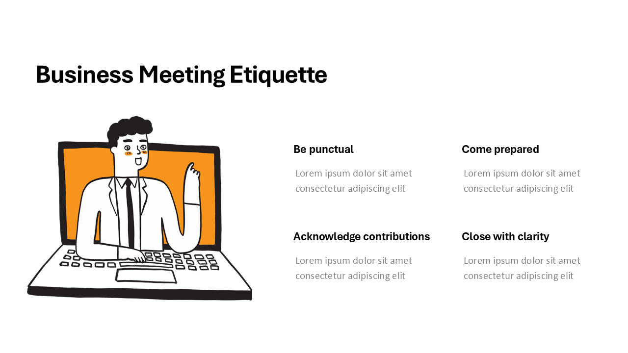 Meeting Etiquette PPT