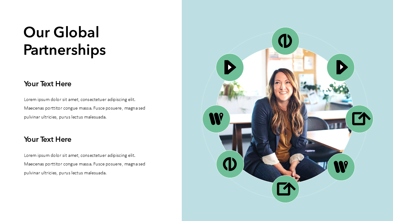 Global Partnerships Slide PPT