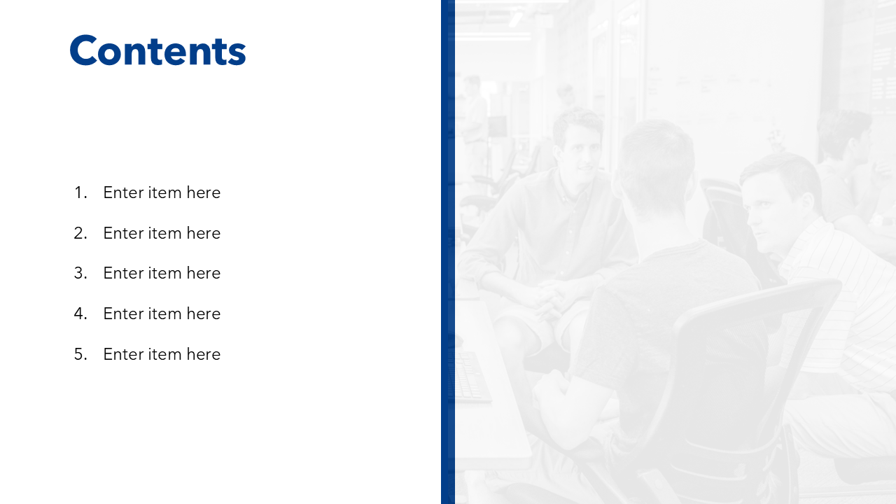 Blue PowerPoint Template