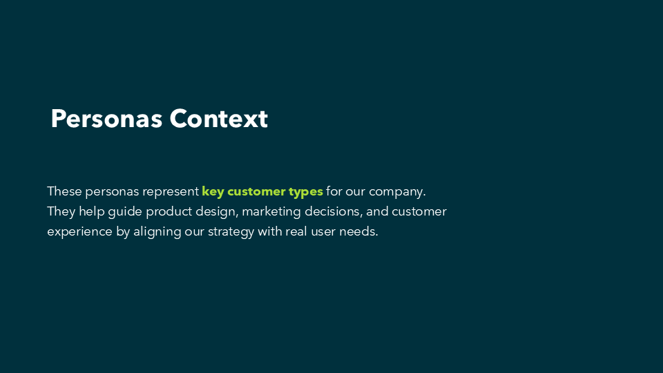 User Persona PPT