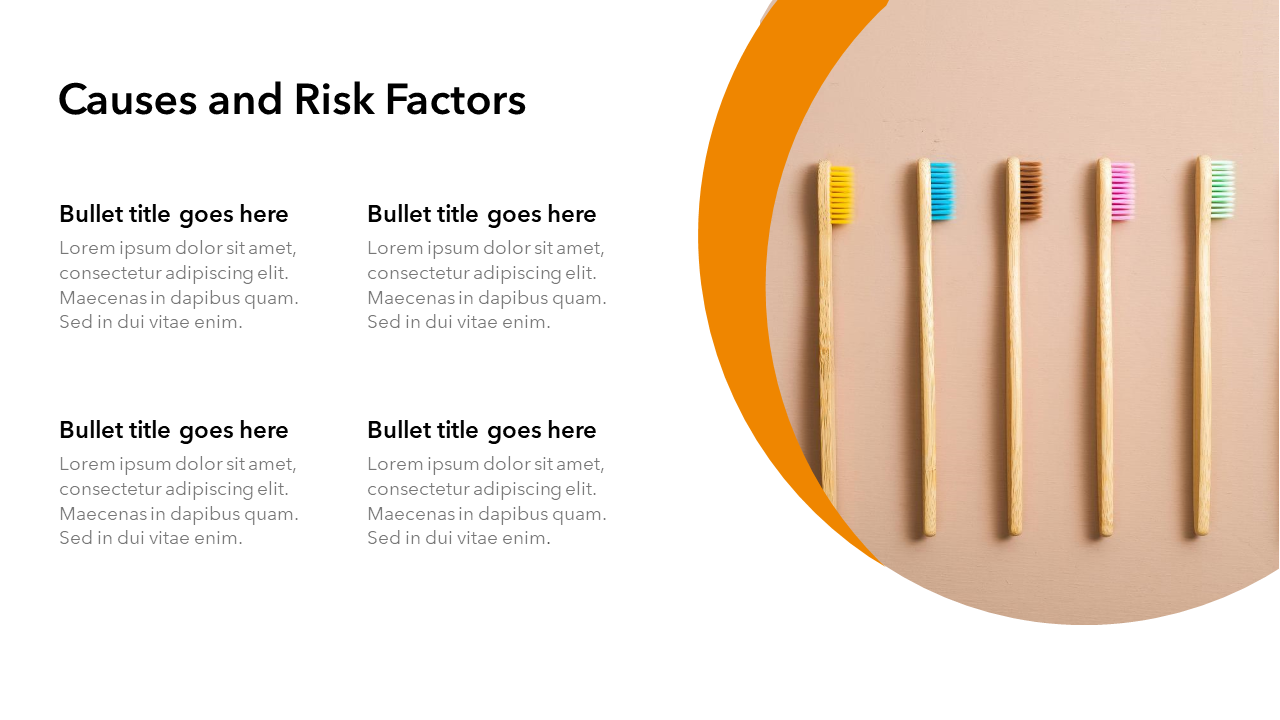 Causes and Risk Factors Slide Template