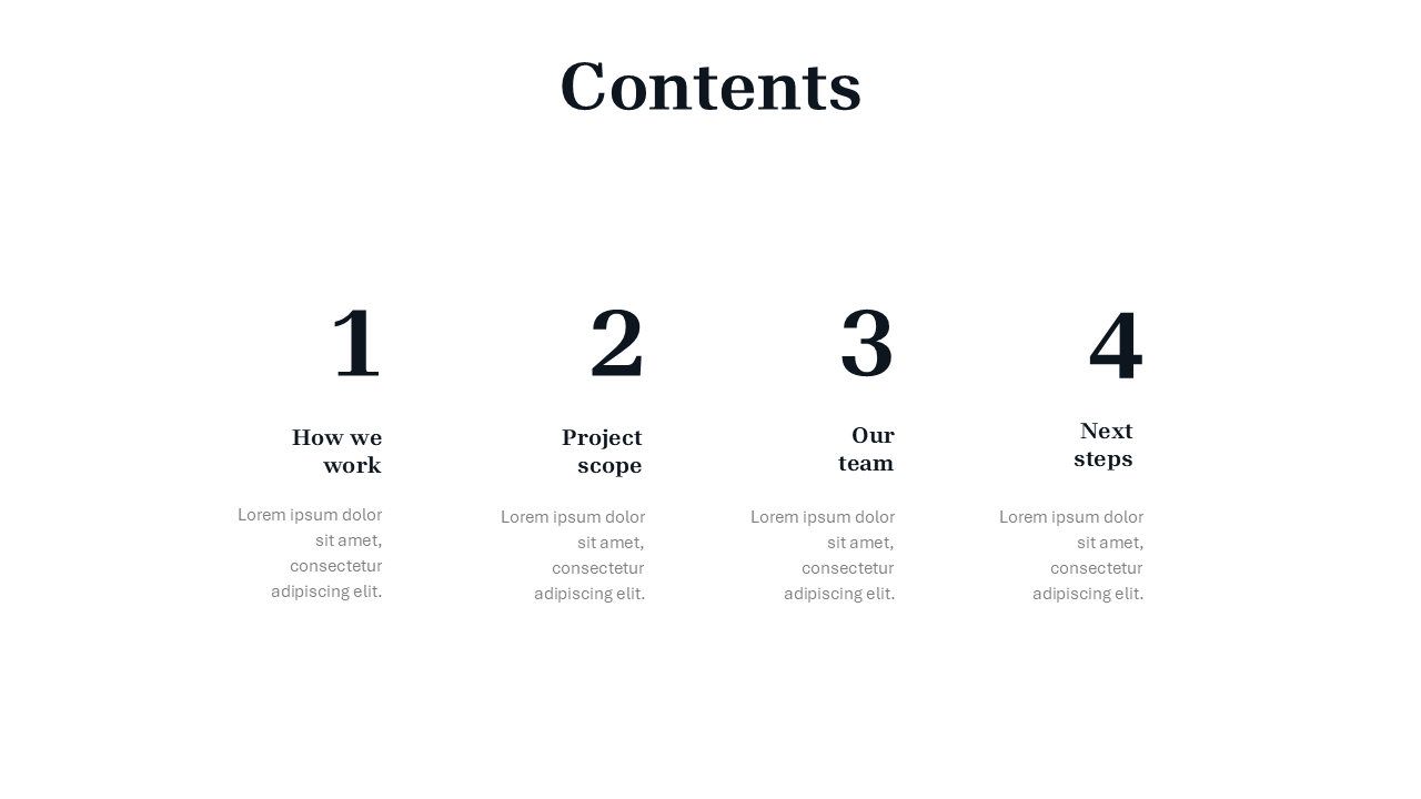 White PowerPoint Template