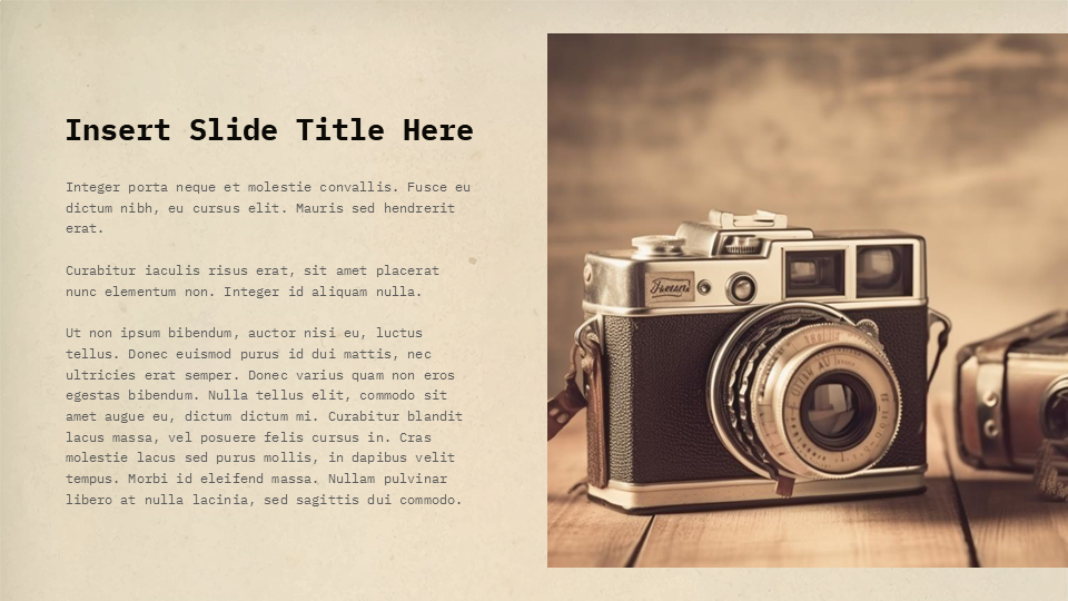 Vintage PowerPoint Template