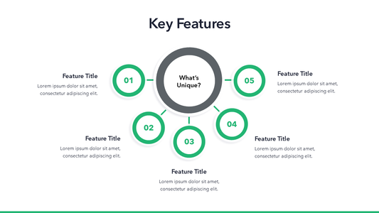 Key Features Slide Template
