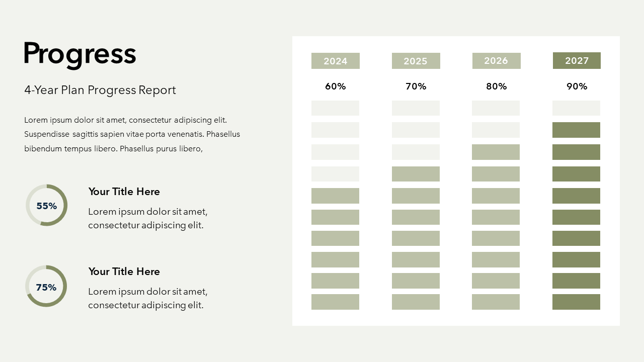 Project Progress Slide