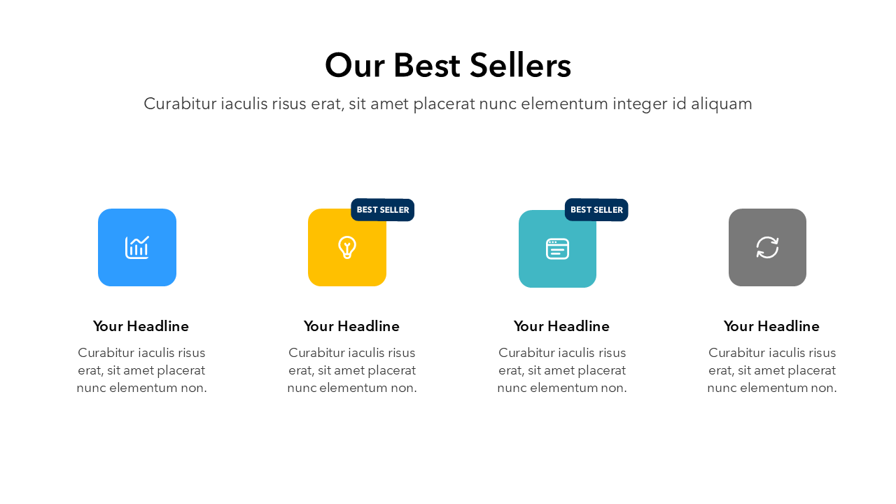 Best Sellers Slide