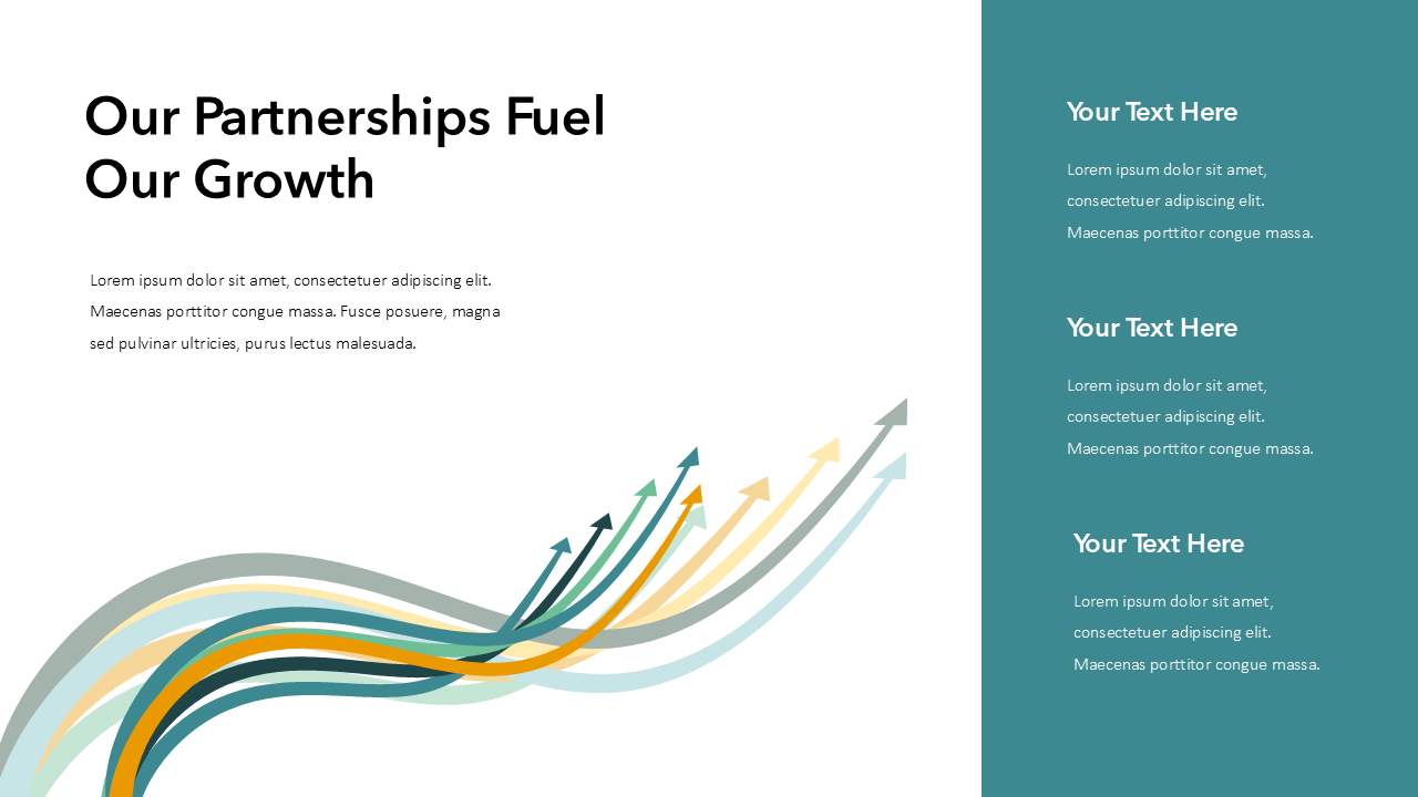 Growth and Progress PPT Slide