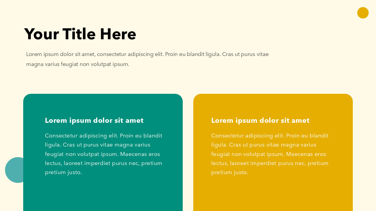 Year In Review PowerPoint Template