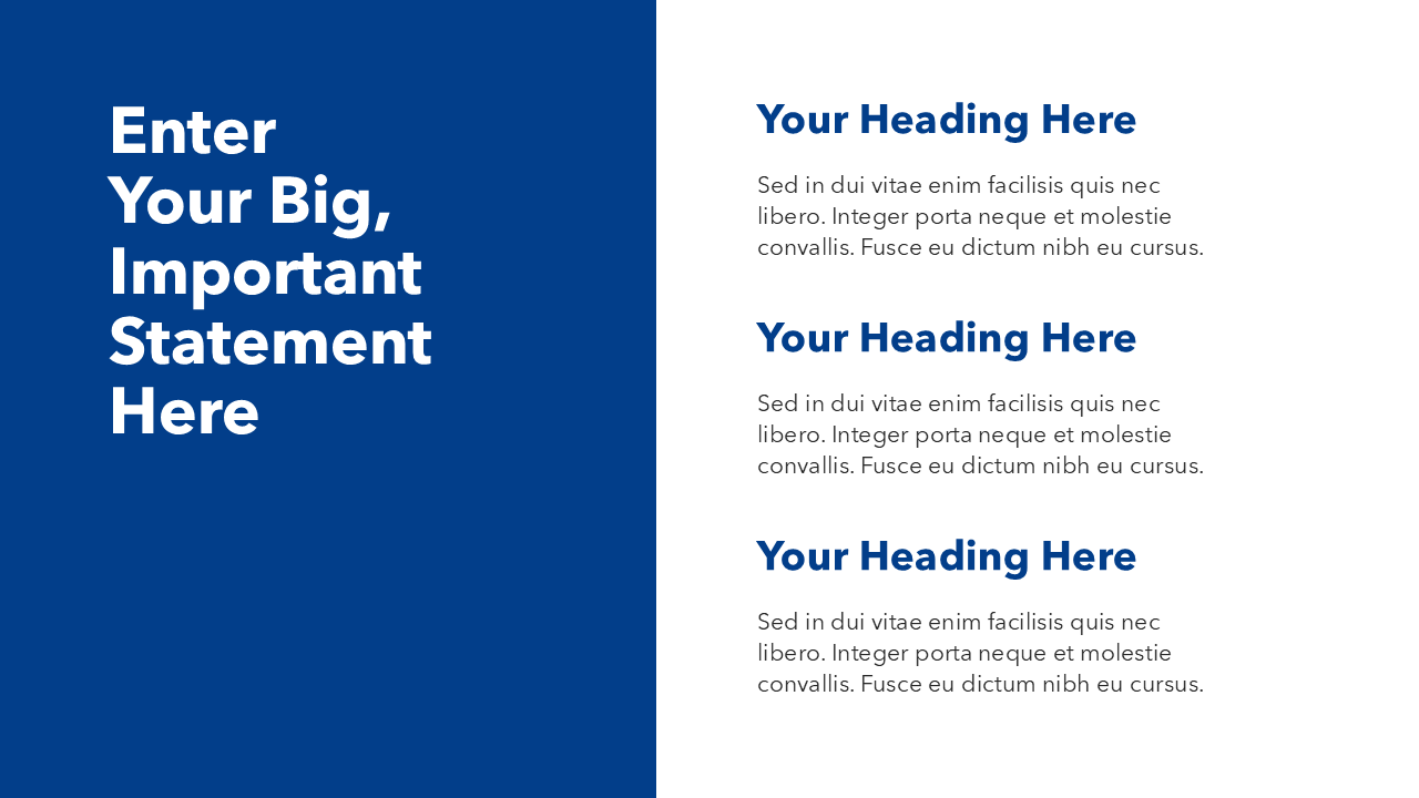 Blue PowerPoint Template