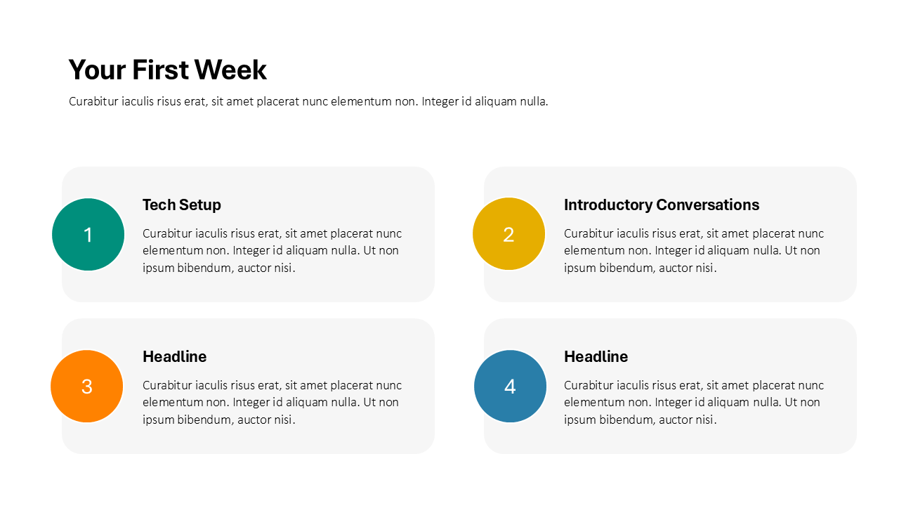 Onboarding Presentation Template