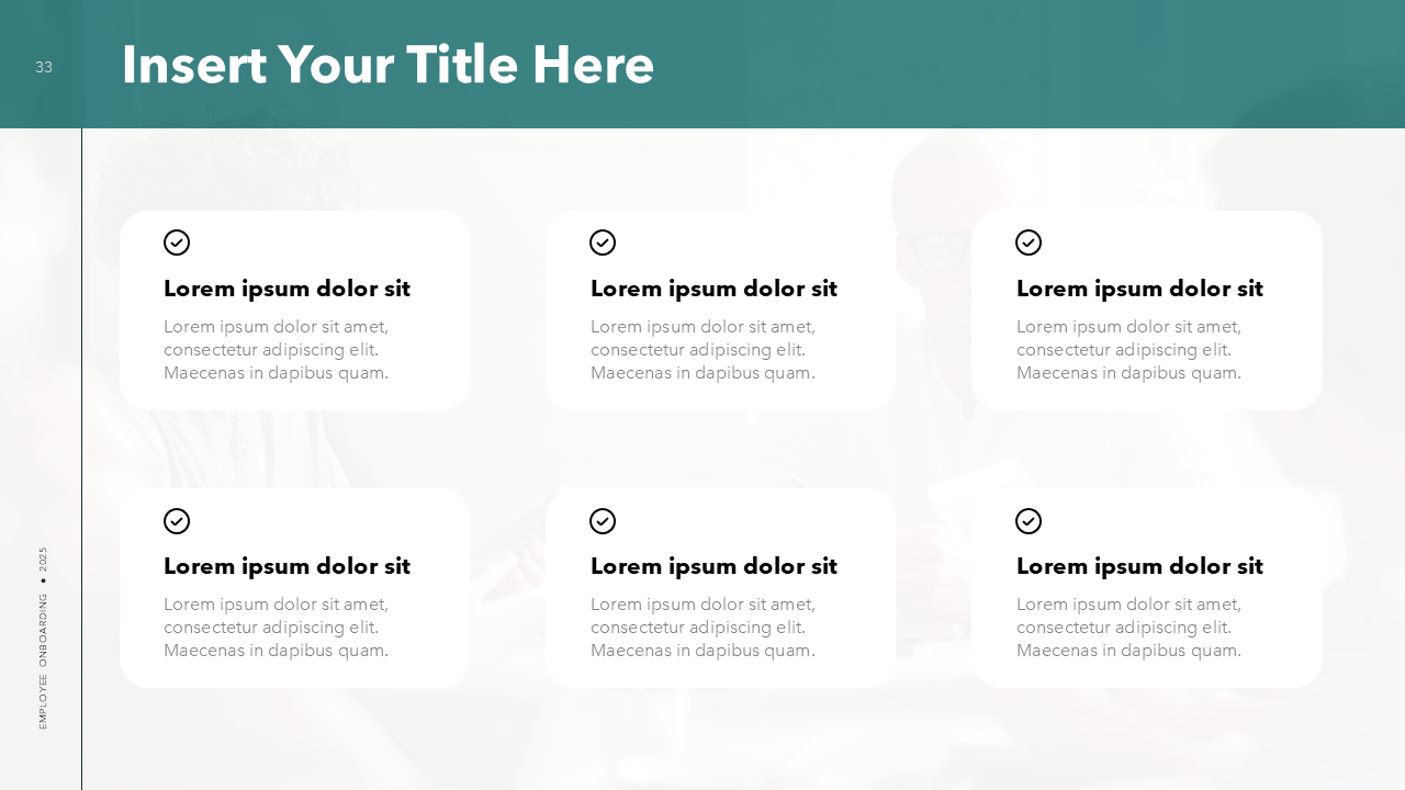 New Employee Onboarding Template