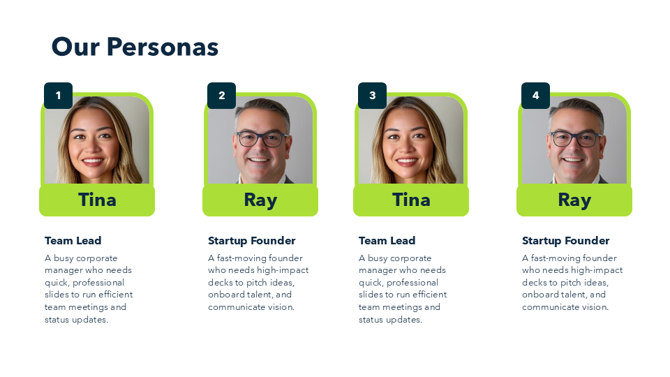 User Persona PPT