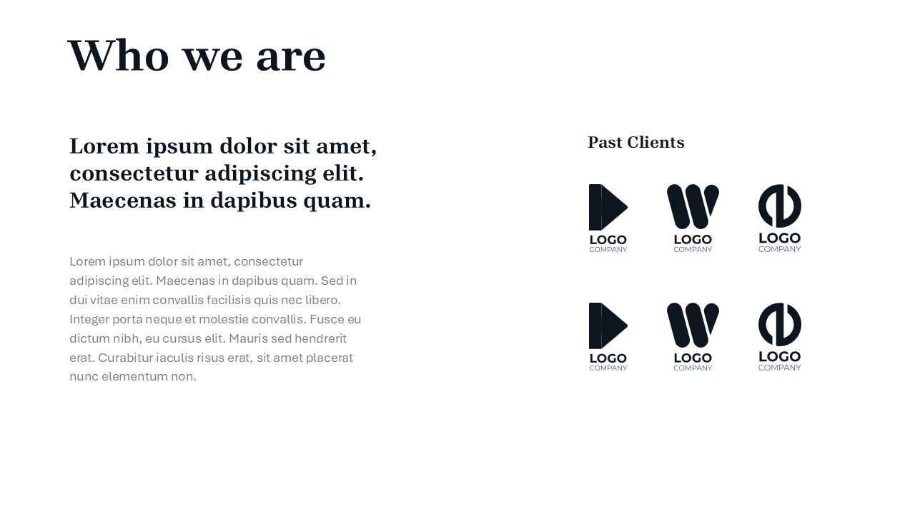 White PowerPoint Template