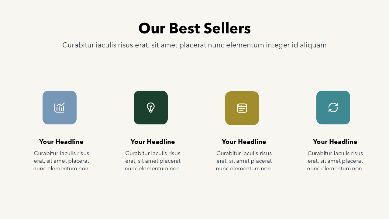 Best Sellers Slide
