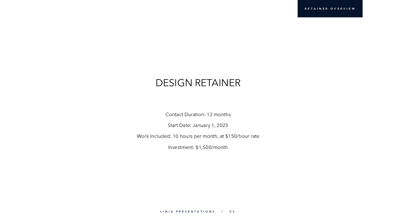 Consulting Retainer Agreement Template