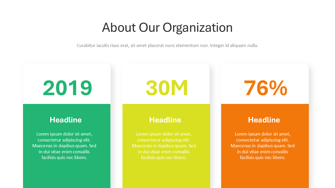 Non Profit PowerPoint Template