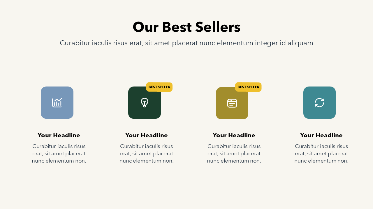 Best Sellers Slide