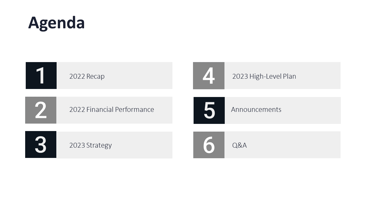 Best PPT Agenda Slides | Elegant