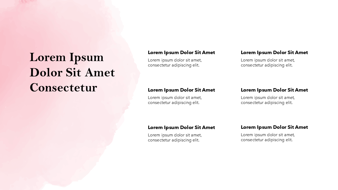 Watercolor PowerPoint Template