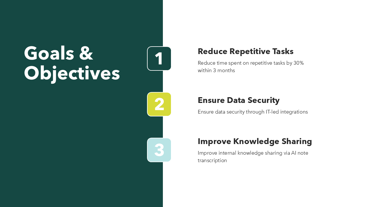 Project Charter Template PPT
