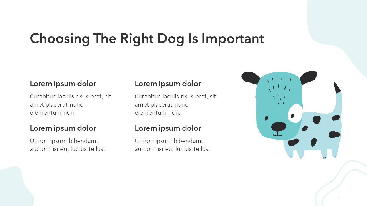 Pet and dog PowerPoint Template