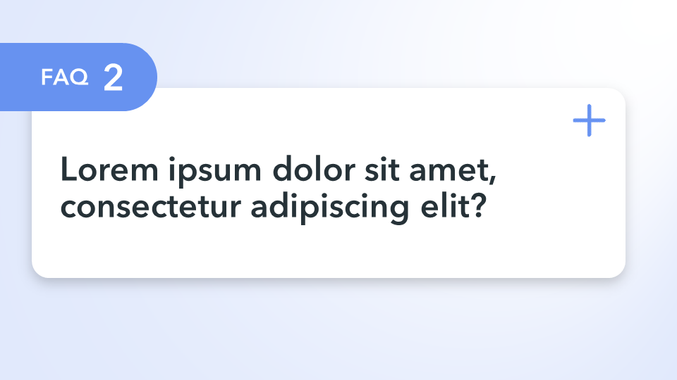 FAQs PowerPoint Template