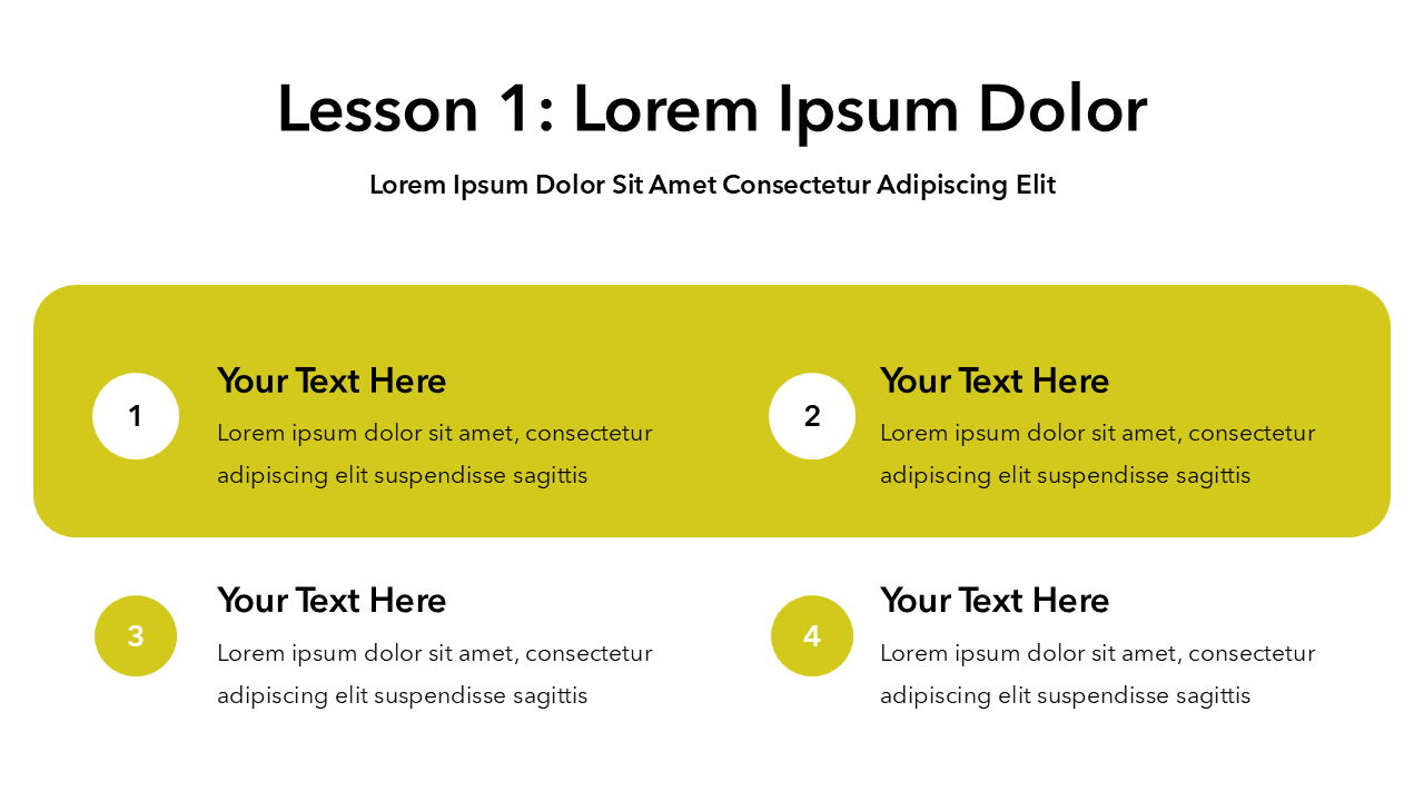 Lesson Learned PPT Template