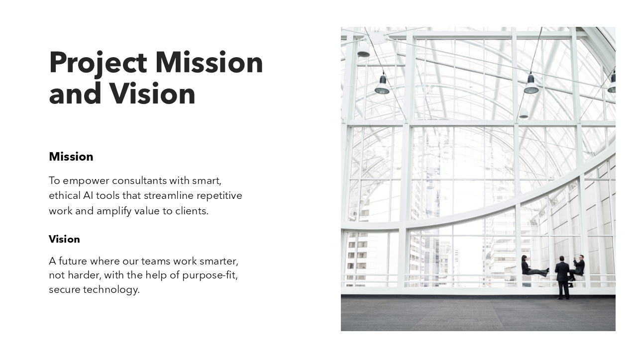Project Charter Template PPT