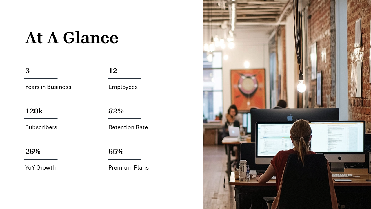 Simple Pitch Deck Template