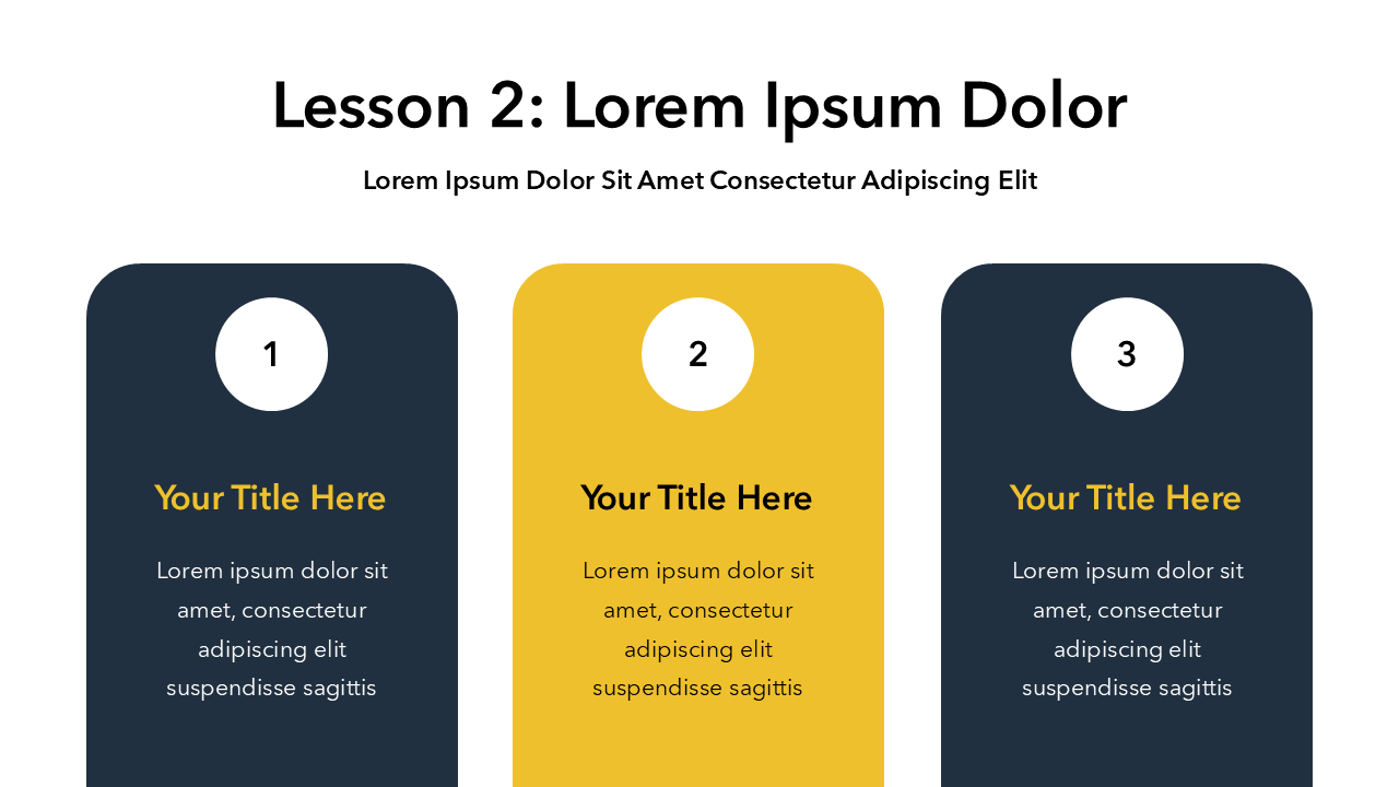 Keynote Speech Template (Black & Yellow)