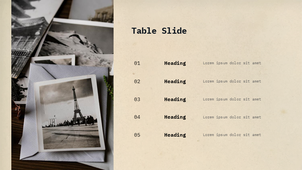 Vintage PowerPoint Template
