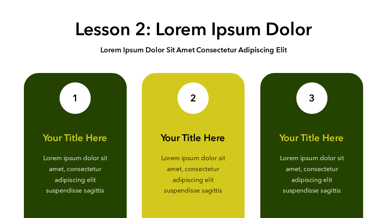 Lesson Learned PPT Template