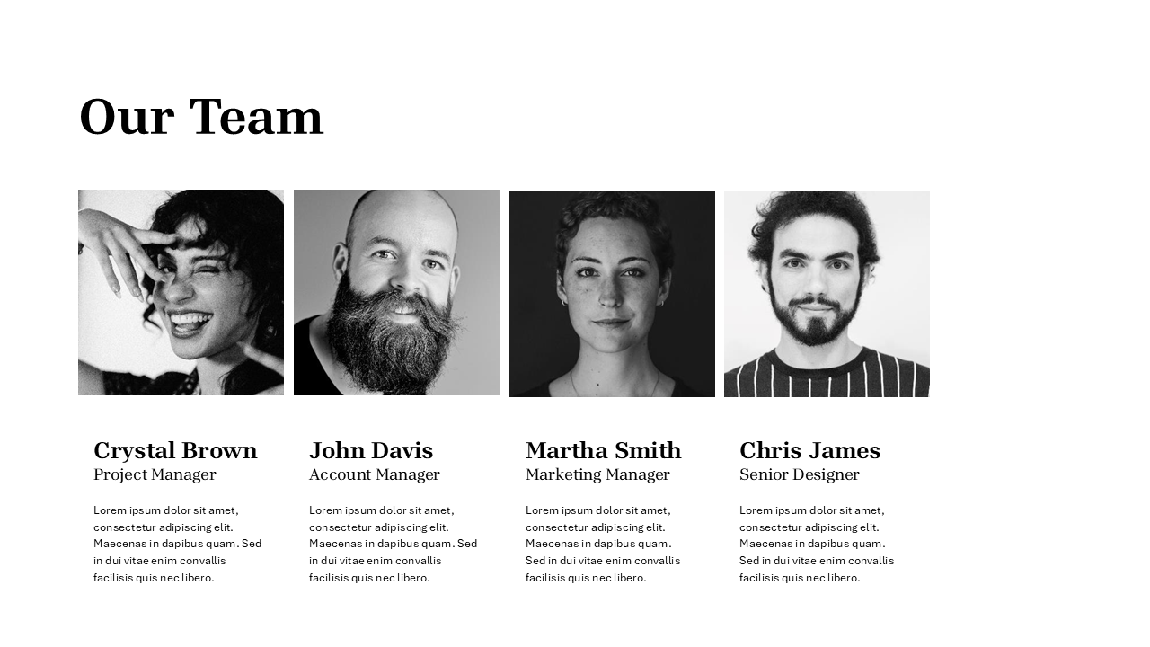 Simple Pitch Deck Template