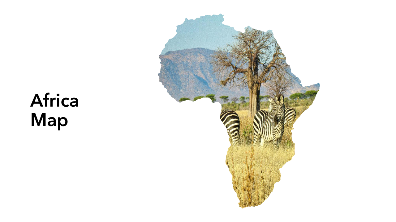 Africa Map PPT Slides