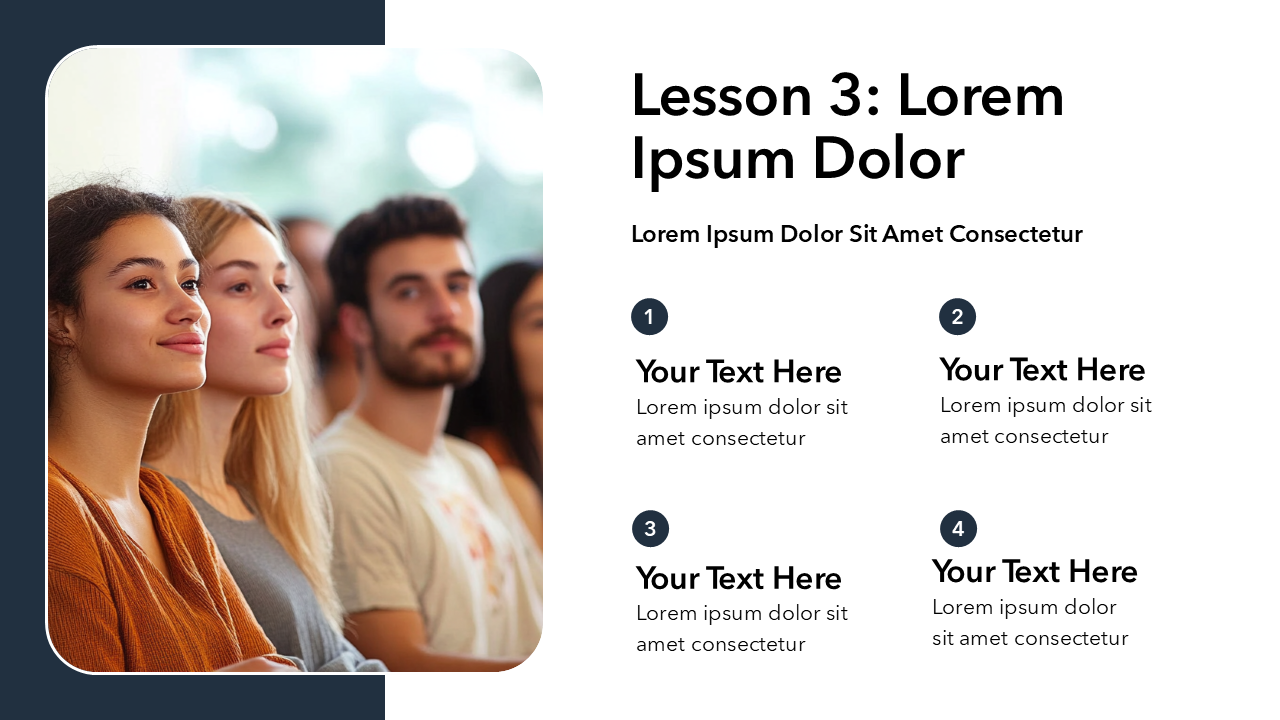 Keynote Speech Template (Black & Yellow)